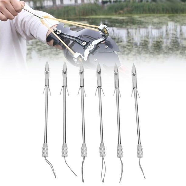 Fishing Slingshot , Lightweight Bow Fishing Arrowheads For Fish