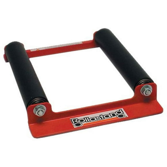 Hardline Products Dérouleur RS-00001 pour Motos de Sport, Rouge