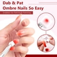 thumbnail image 3 of Esmalte de uñas en gel ABAC, juego de 24 colores, oro rosa y rojo vino, 3 of 9