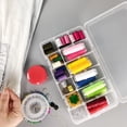 thumbnail image 2 of Bead Organizer Box Plastic Organizer Box with Dividers Beads Organizers and Storage Tackle Box Small Parts Organizer Bead Storage ( grid ), 2 of 6