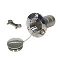 thumbnail image 4 of Llenador de Cubierta de Agua para Autocaravana de Barco Marino de Acero Inoxidable Llenado de Tanque de 85 X 74 Mm Soledad Deck Funnel Water Oil Inlet, 4 of 7