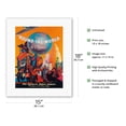 thumbnail image 2 of Round the World by Clipper - Vintage Airline Travel Poster by Mark Von Arenburg c.1949 - Fine Art Rolled Canvas Print 11in x 14in, 2 of 4