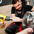 thumbnail image 4 of Drill Powered Wheel Pads Car Rim Tire Cleaning Brush Tool Efficient Shine, 4 of 7