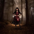 thumbnail image 2 of Gothic Vampire Princess Adult Costume Dress | MD, 2 of 2