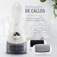thumbnail image 3 of Eliminador de Callos Eléctrico Idea Nuova Recargable Pedicure Andromeda Inc Blanco 3 rodillos, 3 of 3