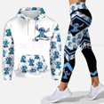 thumbnail image 1 of Conjunto deportivo 3D para mujer, suéter con capucha, pantalones de Yoga, conjunto deportivo de princesa para Yoga, top esencial con capucha para mujer 2024, 1 of 5
