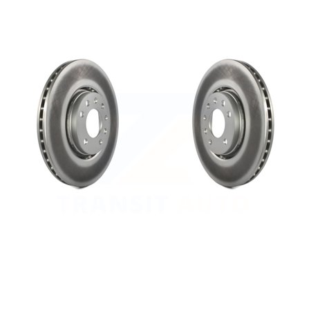Genius Front Coated Disc Brake Rotors Pair for Car Saturn Astra Saab 9-5 9-3 KG-100185