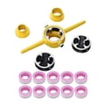 thumbnail image 3 of Almencla 6 Pcs Outil de Plomberie en PVC pour Usage Domestique Robuste 1/2 3/4 1 Pouce, 3 of 8