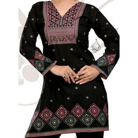 Beautiful Women Tops, Indian Kurti Tunic, Kurta Sale :  V-Tunic | Garment Bust Size