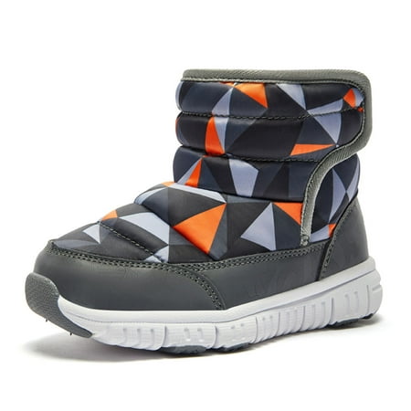 

Eashi Kids Boys Girls Snow Boots Winter Waterproof Slip Resistant Cold Weather Shoes (Toddler/Little Kid/Big Kid)