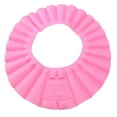 thumbnail image 2 of Ultra-light EVA Waterproof Baby Kids Shower Bathing Shampoo Hat (Pink), 2 of 8