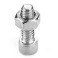 thumbnail image 3 of Hex 140pcs #10-32 Stainless Steel Hex Socket Cap Head Bolts Hex Screw Assortment Kit, 3 of 7