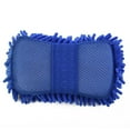 thumbnail image 6 of Blue Microfiber Chenille Car Wash Sponge Care Washing Brush Pad Cleaning Tool, 6 of 11