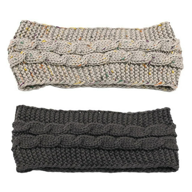 Warmer Headband Women Winter Cable Knit Headband