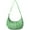 Green-24, variant on Retro Plaid Pattern Nylon Shoulder Bag for Women, Colorful Checkered Crossbody Tote, Lightweight Water-Resistant Hobo Handbag with Abstract Geometric Moroccan Print