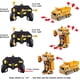 thumbnail image 2 of Rc Car Robot Control Remoto Transform Car Toys Detección De Gestos Deformación De Un Botón Escala 1:12 Rotación De 360 ​​​​° A La Deriva El Mejor Regalo Para Niños Niñas Eigraketly FN007354-01, 2 of 6