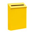thumbnail image 3 of Kuntesetty Wall Mount Mailbox Decorative Letter Box Postbox Large Capacity Newspaper Holder Yellow, 3 of 9