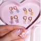 thumbnail image 4 of 10 Uds acrílico lindo Animal Color caramelo hecho a mano encantos mariposa, 4 of 5