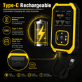 thumbnail image 6 of Geiger Counter, for Home Environment and Marble Testing, Portable Nuclear Radiation Detector, Handheld Dosimeter with LCD Display, 6 of 7