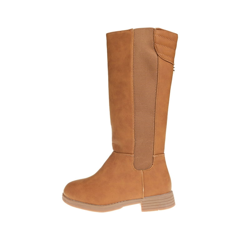 bebe Comfortable Western Riding Boots for Little Girls Tan Size 13