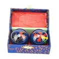 thumbnail image 3 of hengtong 2 Pack Massage Balls, Baoding Balls with Storage Box, Relaxation, Hand and Wrist Dragon Phoenix Blue, 3 of 9