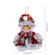 thumbnail image 3 of Adornos navideños, Regalos navideños, Colgante de tela navideño, Muñeco navideño pequeño, Colgante pequeño para árbol de Navidad, Adornos para colgar en el árbol de Navidad, Colgante pequeño de regalo, 3 of 6