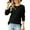 Black, variant on TARAINYA Women's Casual Long Sleeve Crewneck Pullover Sweater Lightweight Fall Winter Tunic Top