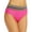 Pink/Rib, variant on Peixoto Womens Smocked Metallic Swim Bottom Separates