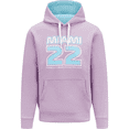 thumbnail image 2 of Formula 1 Tech Collection F1 Miami GP Unisex Hoodie - Lilac/Baby Blue, 2 of 4