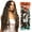 TP4/27, variant on 3 Bundles Ocean Wave, 20/22/24 Inch Heat-Resistant Synthetic Hair Bundles with Wig Cap & Glue - Quick Weave Combo Set