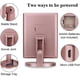 thumbnail image 2 of Lighted Makeup Mirror - with 3X/2X Magnification - Tri-Fold Mirror with 21 LED Lights, Touch Screen Switch, 180 Adjustable Stand - Dual Power Supply -, 2 of 5
