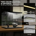 thumbnail image 5 of AEVXKHI 3 Layers Acrylic Display Case with LED Light, Dust Proof Transparent Action Figure Display Box, Easy Assembly Collectibles Display Case for Home Shop Use, 5 of 10