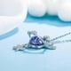 thumbnail image 5 of Collar con colgante de estrella, luna y cristal en plata 925 con sello para mujer., 5 of 5