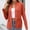 Orange, variant on Yuwull Women'S Trendy Casual Tops Jackets Cardigans With Pockets Open Front Blazer Black White Blazer For Women