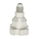 thumbnail image 3 of Adaptador de conector para taza de pulverización de pintura, accesorios para reparación de carrocerías de automóviles, herramienta para pulverización de pintura Plata 11mm 14 Hilos, 3 of 9