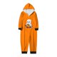 thumbnail image 1 of Family Halloween Pjs Matching Sets Cute Ghosts Printed Long Sleeve One-Piece Hooded Jumpsuit Winter Jumpsuit with Pockets, 1 of 3
