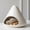 Zongzi Beige, variant on ABCISI Ceramic Palo Santo Holder Incense Burner, Cone Mini Fireplace for Sage Sticks,  Handmade Burner with Chimney for Cedar, Aromatherapy, Yoga, Anxiety Relief Meditation for Women, White