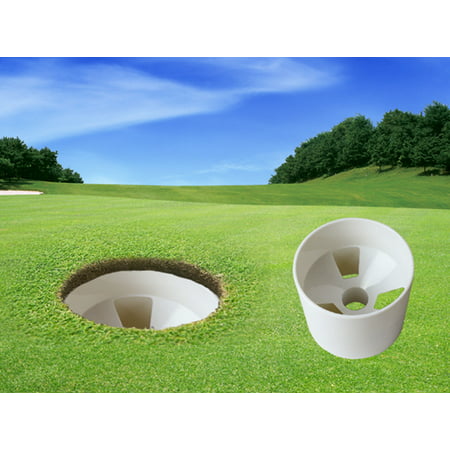1Pc Practice Putting Green Golf Cup, Plastic Training Golf Hole