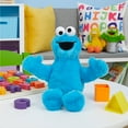 thumbnail image 6 of Sesame Street Friends 8-inch Cookie Monster Sustainable Plush Stuffed Animal Baby and Toddler Toys, 6 of 7