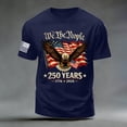 thumbnail image 4 of Usa Flag Shirts for Men 4th of July Shirt Men USA Patriotic American Flag T-Shirts Independence Day Outfits T Shirts Vintage Graphic Tees Dark BlueS (Dark Blue,S), 4 of 5