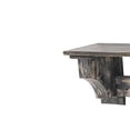 thumbnail image 2 of Benzara - Hanging shelf - 4 hooks - wood - distressed black, 2 of 5