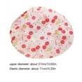 thumbnail image 2 of 4Pcs Double-layer Shower Cap Waterproof Elastic Hair Wrap Flexible Hair Bath Cap Random Color, 2 of 8