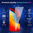 thumbnail image 2 of Edge-to-Edge Full Coverage HD Tempered Glass Screen Protector for iPhone 16, 2 of 5