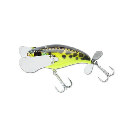 UPC: 0843459012619 | Jackall Fishing POMPADOUR 79 YLW FROG Topwater [JPOMP79-YF]