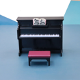 thumbnail image 3 of Accesorios para casa de muñecas, minimuebles, piano, instrumento musical, modelo, adornos, juguete para niñas, regalo pequeño para niños, 3 of 5