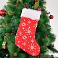 thumbnail image 3 of Wosthever Calcetín de Navidad colgante árbol de Navidad pared cama gabinete regalos bolsa almacenamiento de aperitivos calcetín decoración de Kits de decoración para fiestas Wosthever HA068215-00, 3 of 6