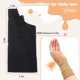 thumbnail image 2 of (4 piezas, negro, desnudo, grande) Guantes de compresión para artritis para pulgar, soporte para muñeca transpirable, soporte para pulgar con férula de gel para muñeca, 2 of 5