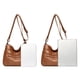 thumbnail image 4 of Bolso Bandolera con Cremallera, Correa Ancha para El Hombro, Cartera para Teléfono Móvil, Bolso de Hombro, Múltiples Bolsillos con Cremallera., 4 of 7