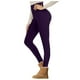 thumbnail image 1 of Leggings de mujer con forro polar y cintura alta - Pantalones de yoga cálidos para invierno, térmicos suaves, poliéster spandex, S-XXL, 1 of 3