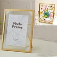 thumbnail image 4 of Gold Picture Frame Set 4x6" Dried Flowers and Tweezer, Clear Glass Frame for Pressed Flowers, Pressed Flower Frames for Handicrafts, Photo or Other Flat Items, 4 of 9